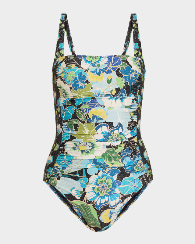 Jenn Ruched One-Piece Swimsuit
